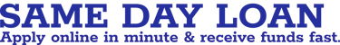SAME DAY LOAN logo