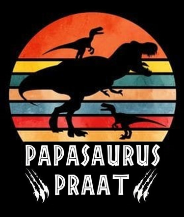 Papasaurus Praat logo