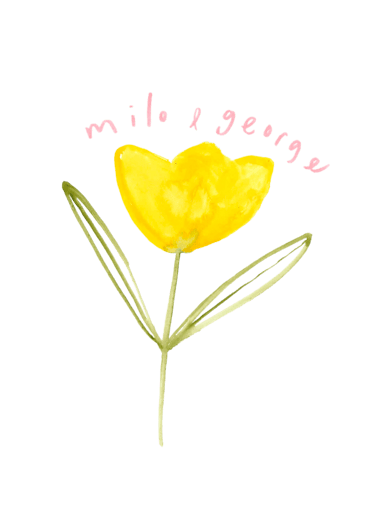 flowers from milo&george logo