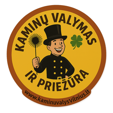 Kaminų valymas Vilnius logo