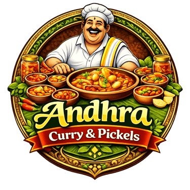 Andhra Curry & Pickels logo