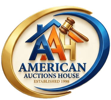 American Auctions house logo