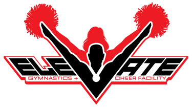 Elevate Gymnastics + Cheer logo