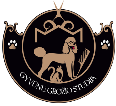 Gyvūnų grožio studija logo