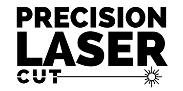precision laser cut logo