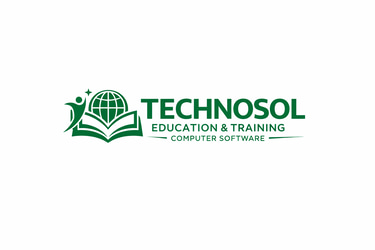 TECHNOSOL EDUCATION & TRAINING COMPUTER SOFTWARE logo