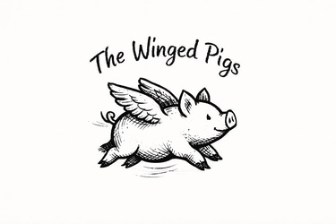 The Winged Pigs logo