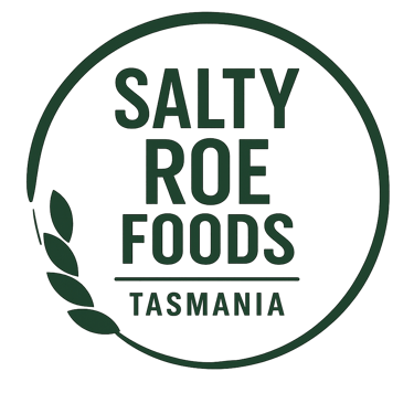 Salty Roe Foods Tasmania logo
