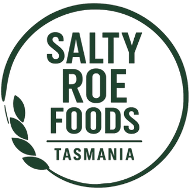 Salty Roe Foods Tasmania logo