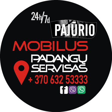 Pajūrio mobilus padangų servisas logo