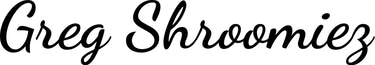 Greg Shroomiez logo