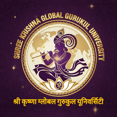 Shri Krishna Global Gurukul logo