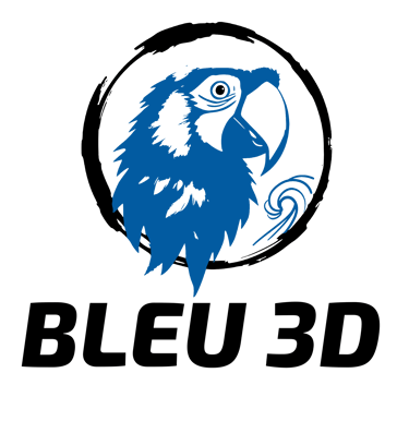 Bleu 3D logo