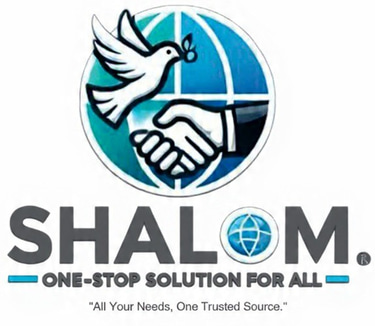 Shalom One Stop Solution for all logo