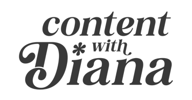 Content with Diana logo