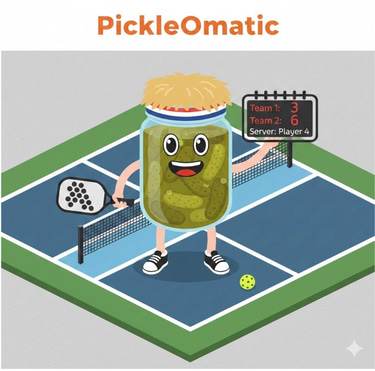 pickleOmatic logo