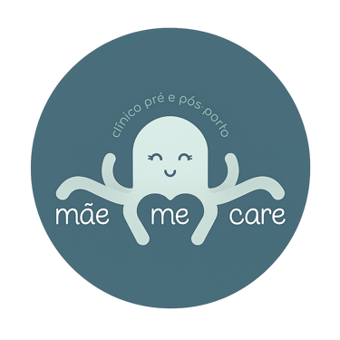 Mãe me Care logo