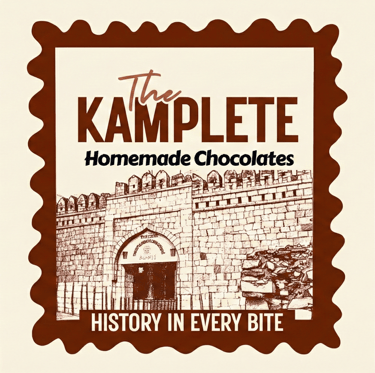 The Kamplete Homemade Chocolates logo