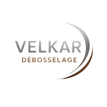 Velkar débosselage sans peinture logo