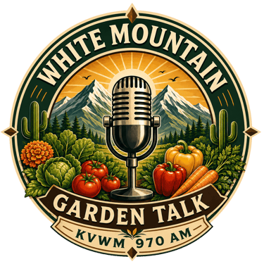 White Mountain Garden Talk logo
