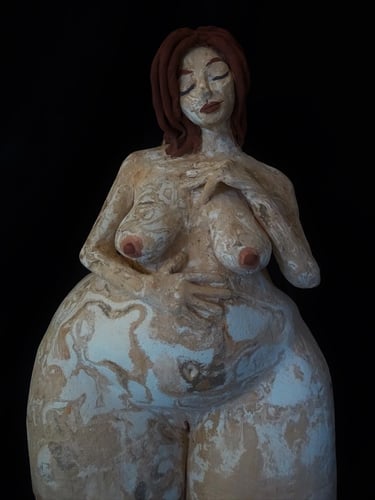 Sculpture femme féminin art
