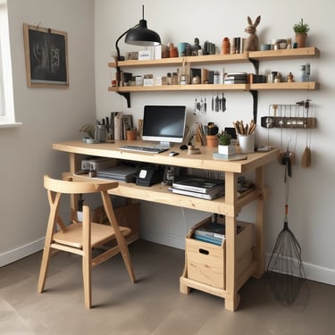 brown and red paint brush in clear glass container