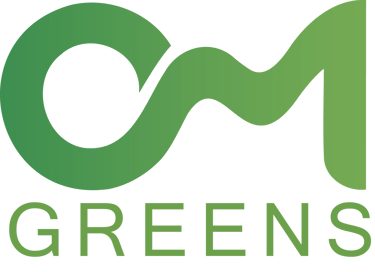 OM Greens logo