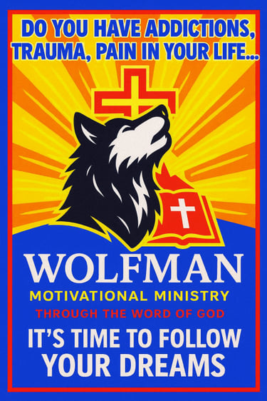 Wolfman Motivational Ministry logo
