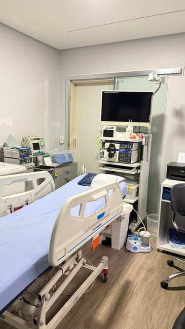 Sala para Realização de Exames de Endoscopia Colonoscopia