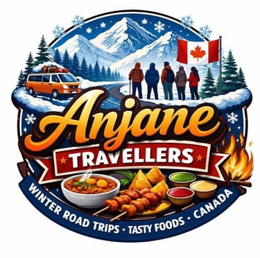 Anjane Travellers logo