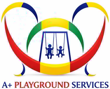 A Plus Playground Services logo
