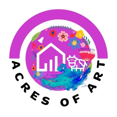 Acres of Art Paint & Sip Pakenham logo