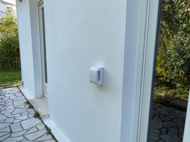 Détecteur de façade extérieur, double détection