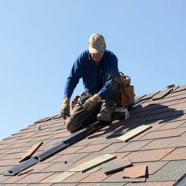 Rainier Roofing Company logo
