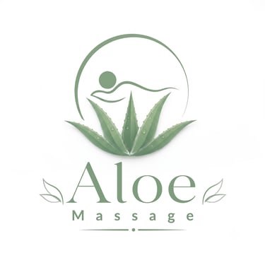Aloe Massage Therapist logo
