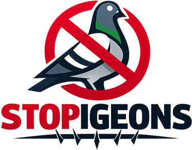 STOP PIGEONS logo