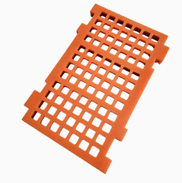 Vibrating Screen Wear Panels - Rubber, Polymer, Hardened Steel Supplier, Slotted Screen Panels