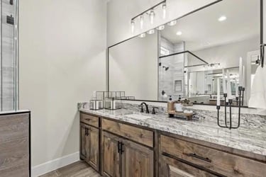 Bathroom remodel driftwood