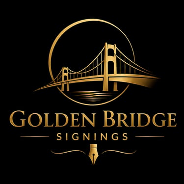 Golden Bridge Signings logo