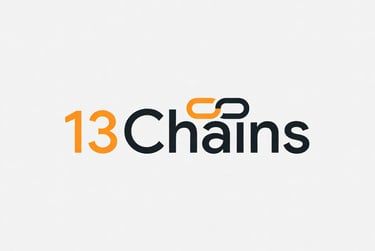 13 Chains logo