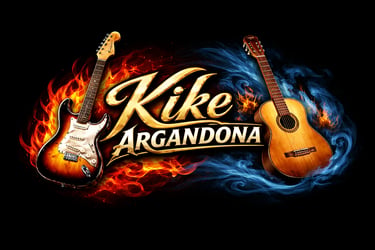 logo para web de un musico de benidorm