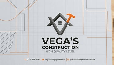 Vega's Construction logo