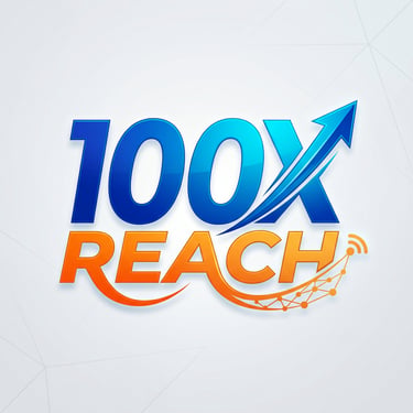 100x Reach logo