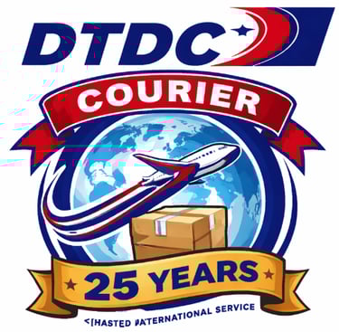 DTDC COURIER logo