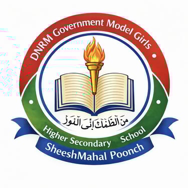 DNRM GOVT.  MODEL GIRLS HIGHER SECONDARY SCHOOL POONCH logo