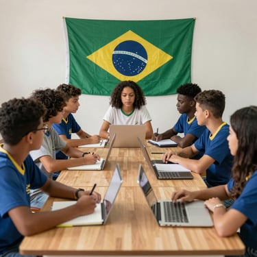 black blue and yellow textile