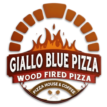 GIALLO BLUE PIZZA logo