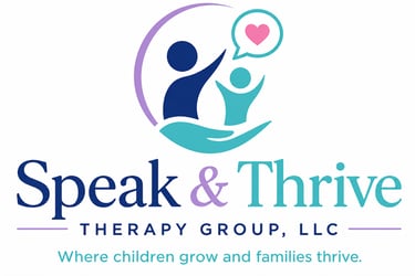 Speak and Thrive Therapy logo