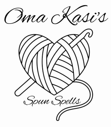 Oma Kasi's Spun Spells logo