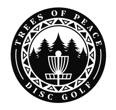 Trees of Peace Disc Golf logo